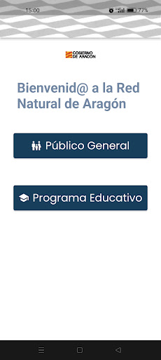 Android application Red Natural de Aragón - SARGA screenshort