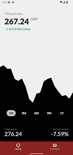 Anteprima dell'app