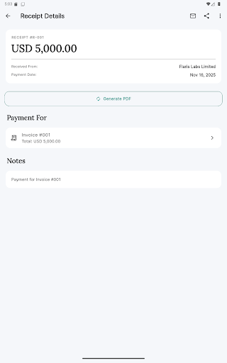 Flaris Invoice Fast Simple