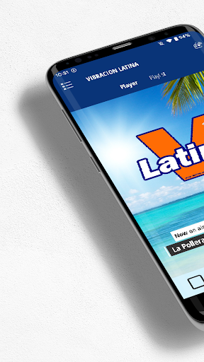 Android application VIBRACION LATINA screenshort