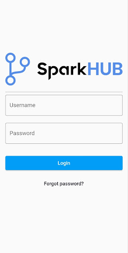 Android application SparkHub screenshort