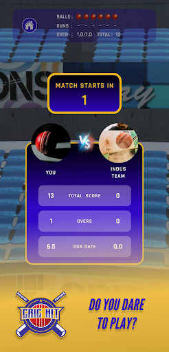 Cric Hit - Mobile cricket game Screen 2
