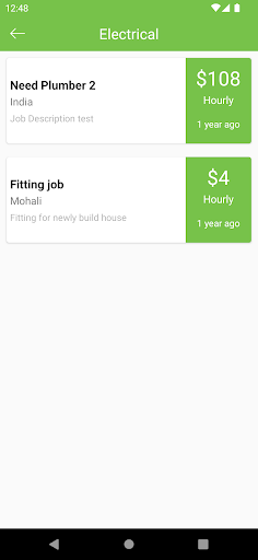 Working Trades Screen 2
