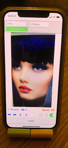Android application Timer Selfie Camera screenshort