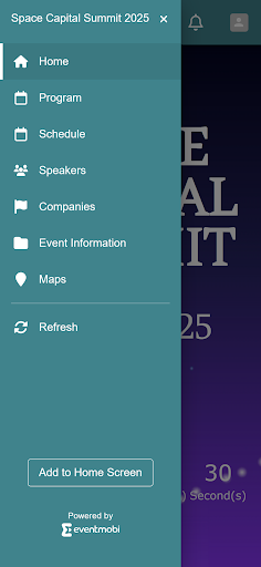 Space Capital Summit Event App