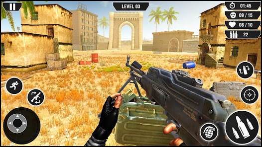 Machine Gun Games: War Shooter 1.0.26 APK + Mod (Unlimited money) for Android