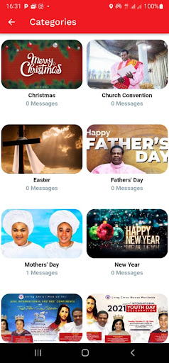 Living Christ App Screen 2