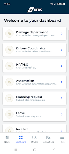 DFDS Logistics Cold Chain Screenshot 2 - AppWisp.com