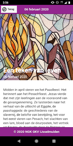 Android application Bijbelleesrooster Advent screenshort