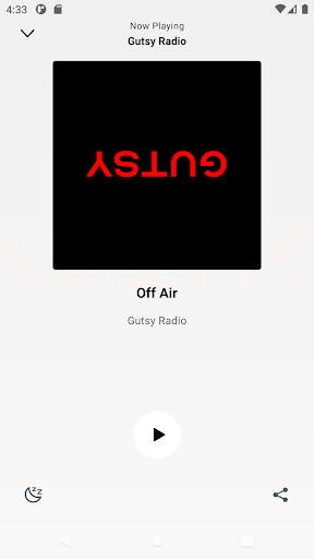 Gutsy Radio Screen 2
