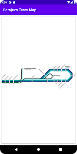 Sarajevo Tram Map