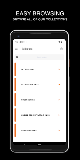 Screenshot of World Famous Tattoo Ink