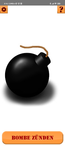 Android application Random timer - tick tock bomb screenshort