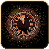 2016 New year Clock icon