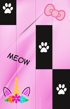 Piano Cat Tiles Corn : Pink Song  Music Gameのおすすめ画像1