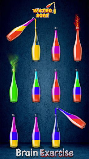 Android application Water Sort Puzzle Color Game screenshort