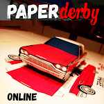 Cover Image of Download Paper Derby Online / Mini RC Cartoon Cars Derby 1.22 APK