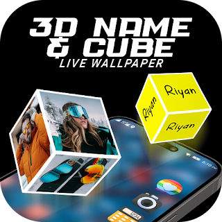 3D Name & Photo Live Wallpaper