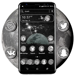 Значок приложения "Moon Galaxy Theme Launcher"