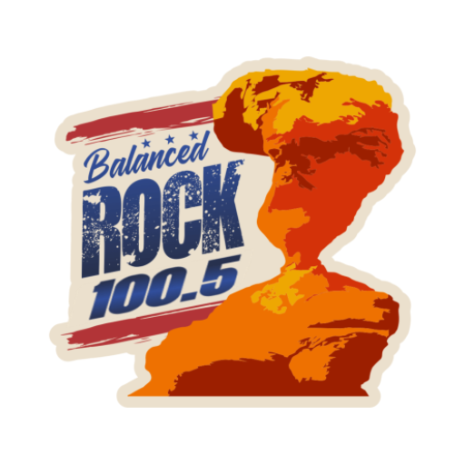 Balanced Rock 100.5 FM logo