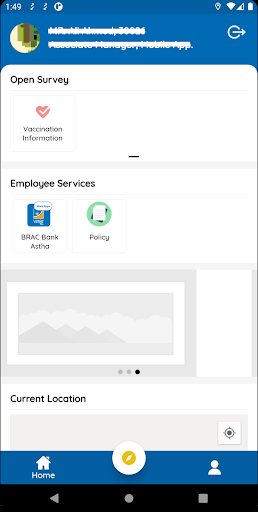 BRAC BANK HR APP Screen 2