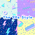 Cover Image of ดาวน์โหลด The 90s Style Theme +HOME  APK