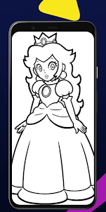 Princess Coloring Book App