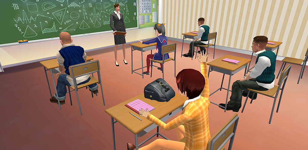 Игра на триллион 10. High School Life игра. Интернет в жизни старшеклассника. Virtual School boy Simulator. Игра на триллион.