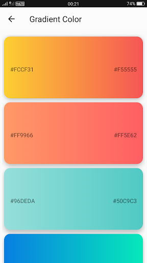 Material Color Palette