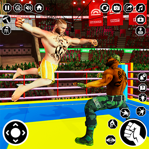 Bodybuilder Fighting Games 3D