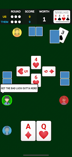Android application Truco Mineiro & Paulista screenshort