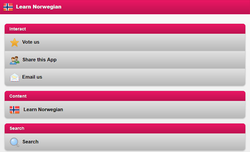 Learn Norwegian Screen 3