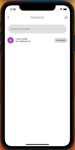 Bizchat Screen 3