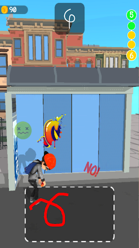 Android application Street Graffiti screenshort