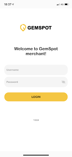 Android application GemSpot Biz screenshort