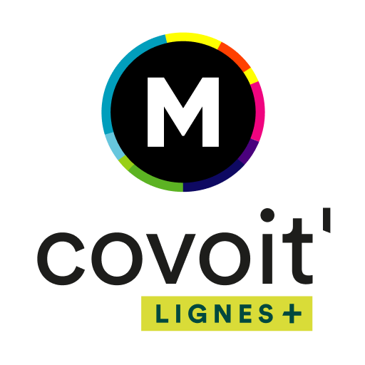 M covoit Lignes+ Covoiturage logo