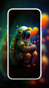 Cute Astronaut HD Wallpaper
