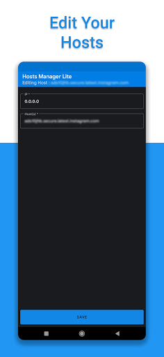 [root] Hosts Manager Lite Screen 2