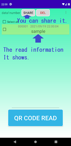 Easy tool! QrCodeKun Screen 3