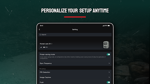 Screenshot of Camovue
