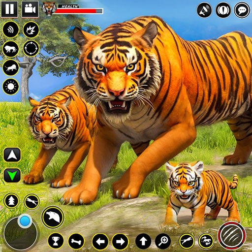 Tiger Simulator Lion games 3D  Icon