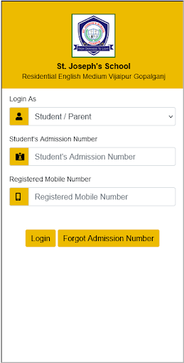 Android application St. Joseph's School Vijaipur screenshort