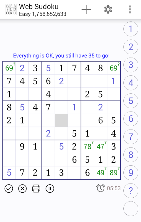 Web Sudokuのおすすめ画像3