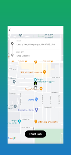 Android application Move Driver screenshort