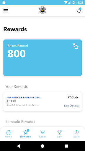 Playa Bowls Rewards Screen 2
