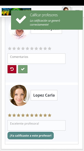 Olimpo Gym Screen 3
