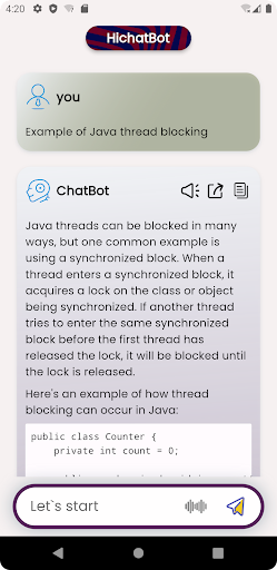 HichatBot-Your All-in AI-Chat Screen 3