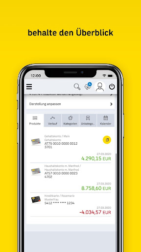 meine99 | Online Banking Screen 3