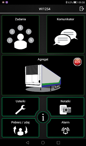 Android application Elcar Mobile screenshort