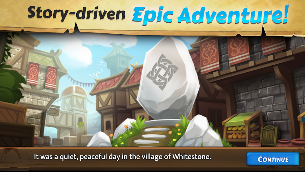 RPG Dice: Heroes of Whitestone 1.70 APK + Mod (Endless / Invincible / God Mode / High Damage) for Android